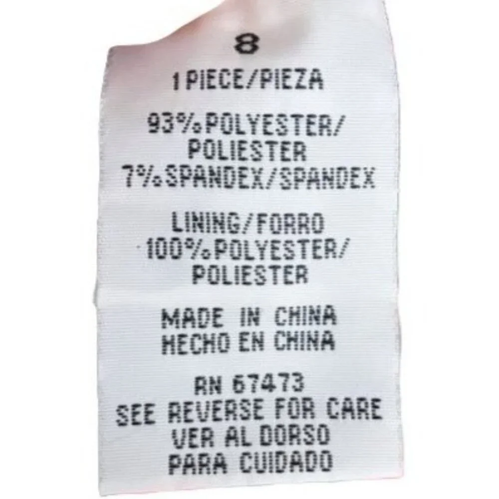 Danny & Nicole Fit & Flare Dress 8 Red Black  Polka Dot - Picture 6 of 6